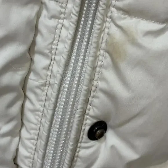 Lauren by Ralph Lauren cream puffer jacket size Large - Picture 4 of 8